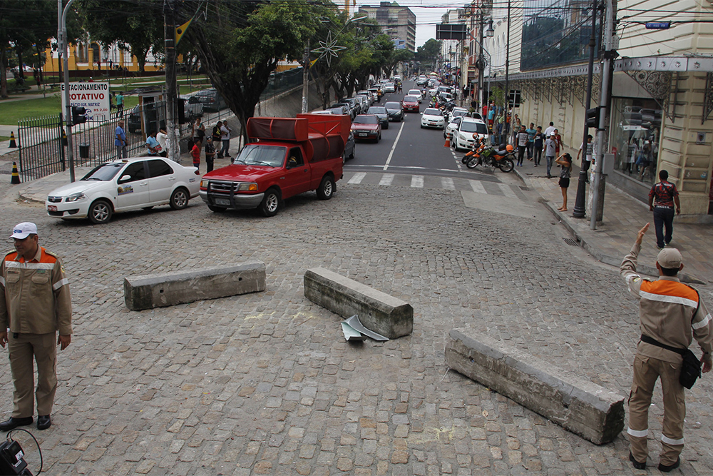 Novas vagas de estacionamento no Centro de Manaus As novas vagas de estacionamento estão localizadas na av. Sete de Setembro e rua José Paranaguá.