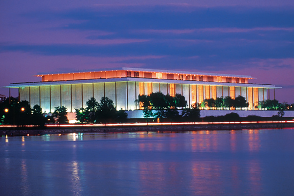 The Kennedy Center, casa de espetáculo dos EUA The Kennedy Center, casa de espetáculo dos EUA