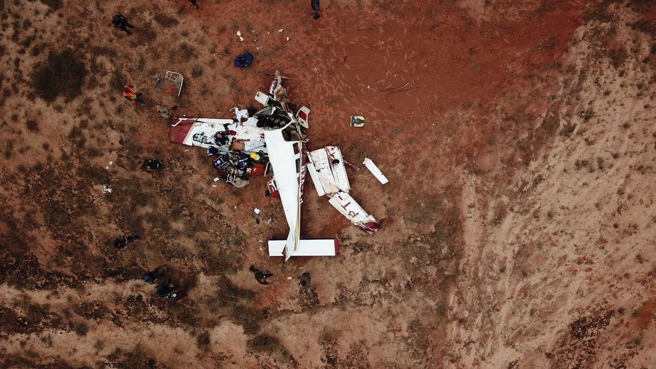 Fábio Matias da Cunha foi o único sobrevivente do acidente aéreo Fábio Matias da Cunha foi o único sobrevivente do acidente aéreo