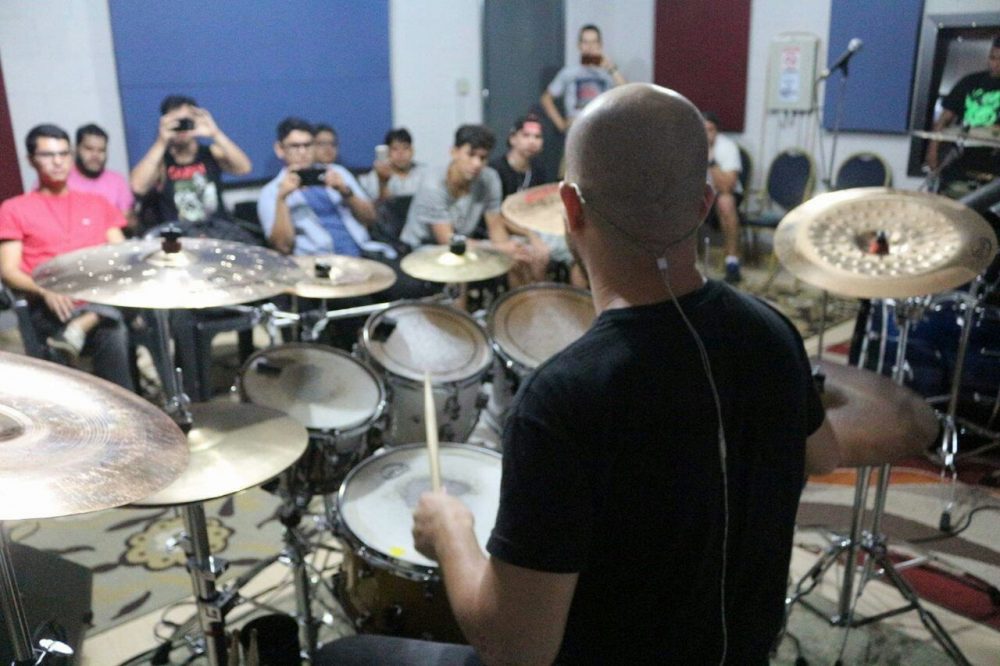 O workshop abrange todos os níveis de aprendizagem no instrumento
