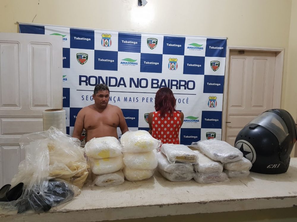 14kg de drogas foram apreendidas em Tabatinga 14kg de drogas foram apreendidas em Tabatinga