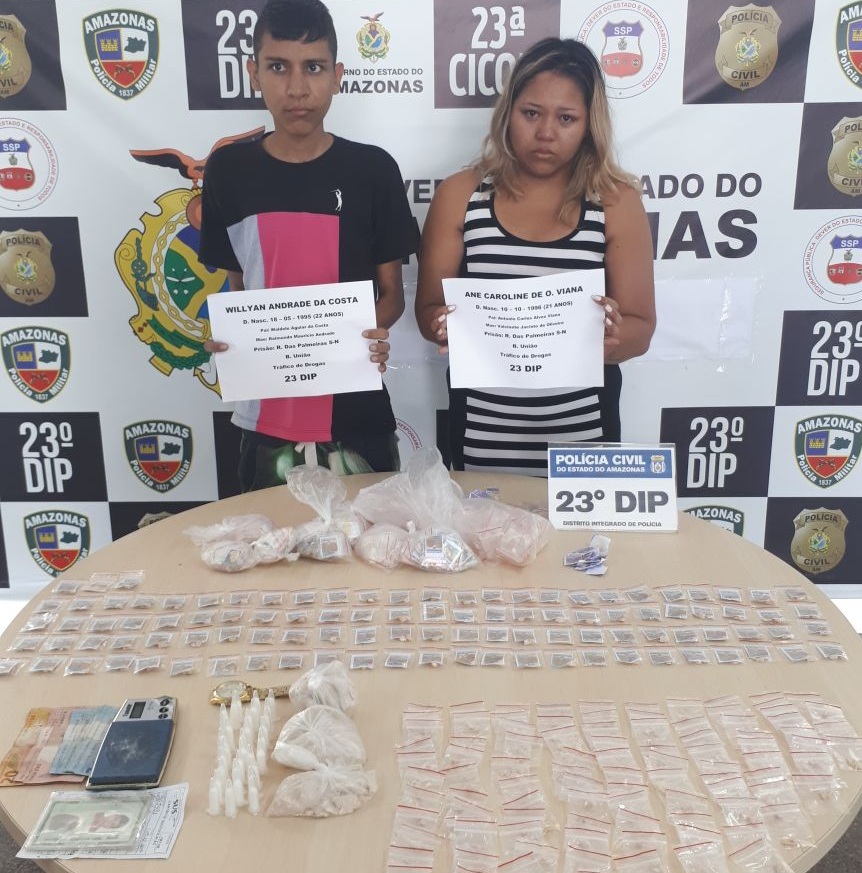 Casal acusado de tráfico de droga Casal acusado de tráfico de droga