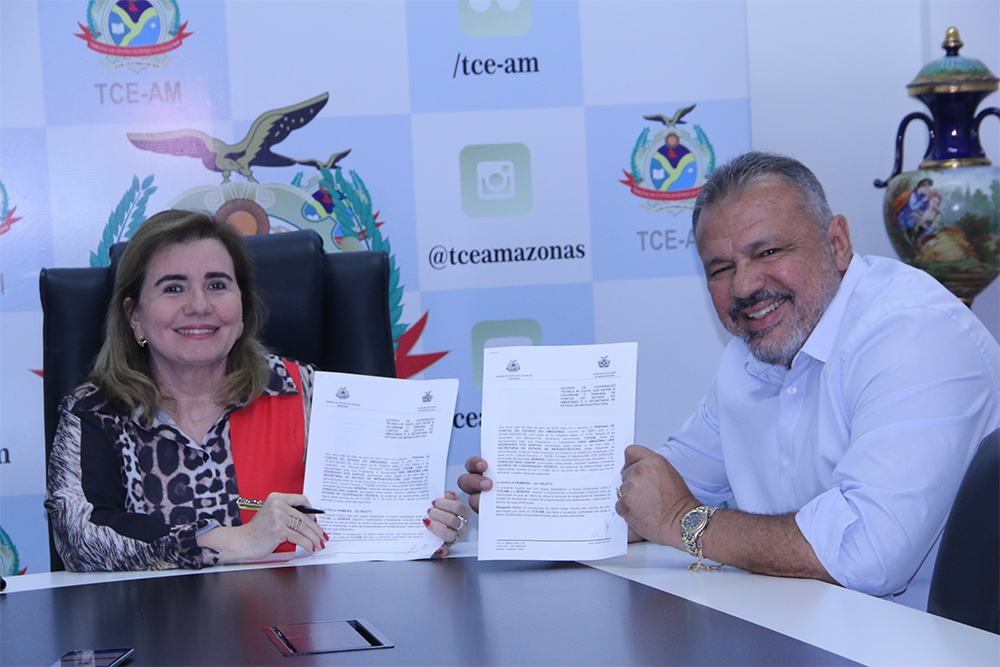 TCE e Seinfra fecham cooperação técnica TCE e Seinfra fecham cooperação técnica