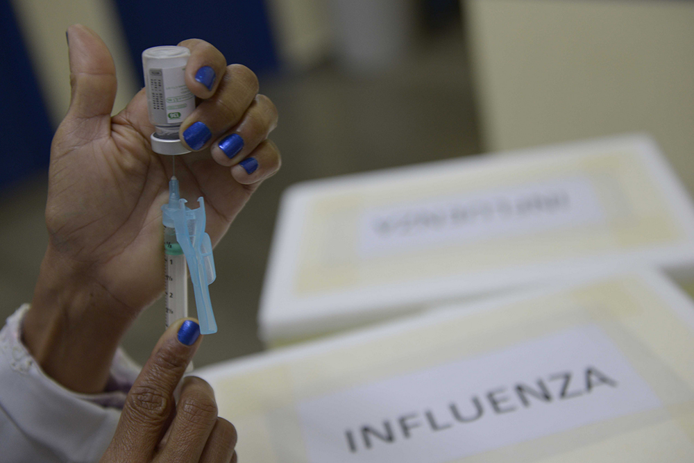 Vacinação contra a gripe em Manaus Vacinação contra a gripe em Manaus
