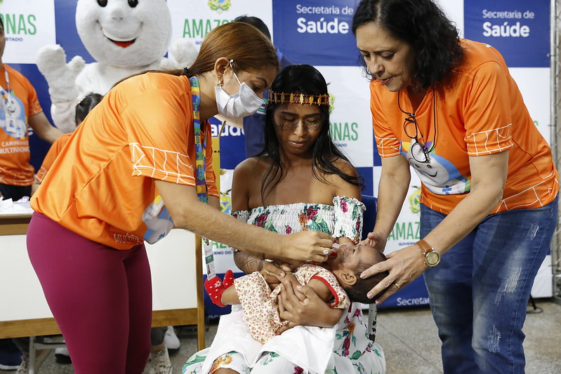 Amazonas lan&ccedil;a campanha de multivacina&ccedil;&atilde;o contra diversas doen&ccedil;as imunopreven&iacute;veis