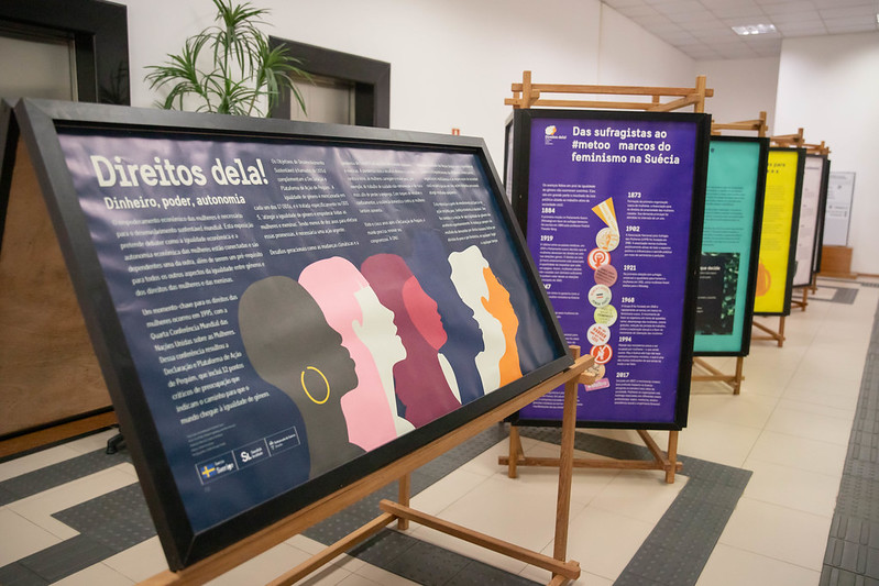 TJAM recebe exposição itinerante sobre luta e empoderamento feminino TJAM recebe exposição itinerante sobre luta e empoderamento feminino