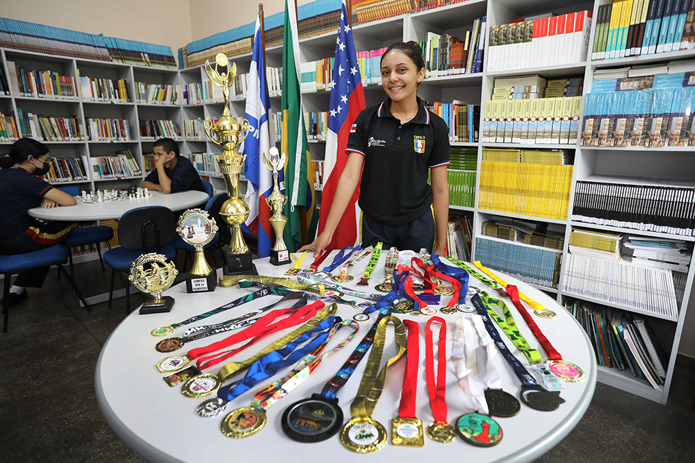 Atleta da rede estadual do as representa o Brasil no campeonato  mundial de xadrez, na Itália – Banzeiro News