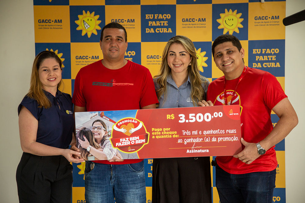 Atem divulga ganhadores da promoção “Faz Bem Fazer o Bem” 2023 Atem divulga ganhadores da promoção “Faz Bem Fazer o Bem” 2023