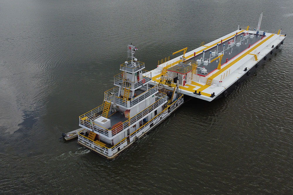 DMN Estaleiro, do Grupo Atem, participa da maior feira intermodal e fluvial de logística naval da América do Sul DMN Estaleiro, do Grupo Atem, participa da maior feira intermodal e fluvial de logística naval da América do Sul