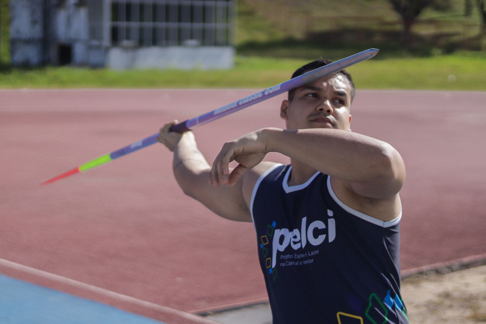 Atleta amazonense conquista ouro em torneio internacional de lançamento de dardo Atleta amazonense conquista ouro em torneio internacional de lançamento de dardo