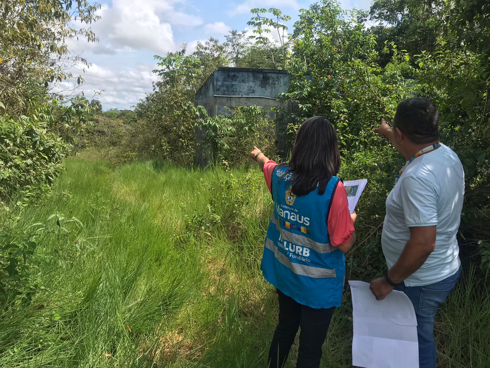 Prefeitura faz levantamento em &aacute;reas para receber futuros projetos de habita&ccedil;&atilde;o  social - Portal do Marcos Santos