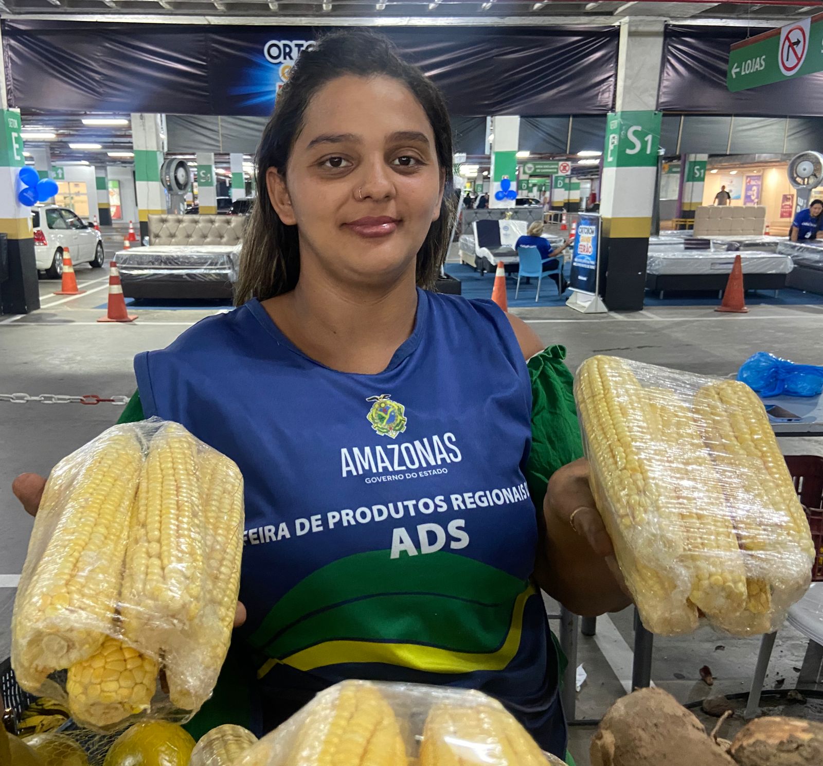 Milho e derivados podem ser adquiridos nas Feiras de Produtos Regionais