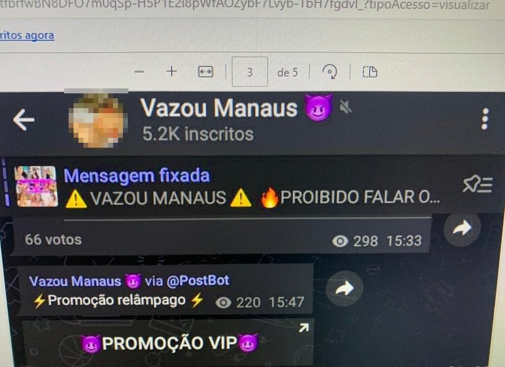 Dupla é presa acusada de extorquir vítimas e divulgar fotos íntimas em grupos de mensagem em Manaus Dupla é presa acusada de extorquir vítimas e divulgar fotos íntimas em grupos de mensagem em Manaus