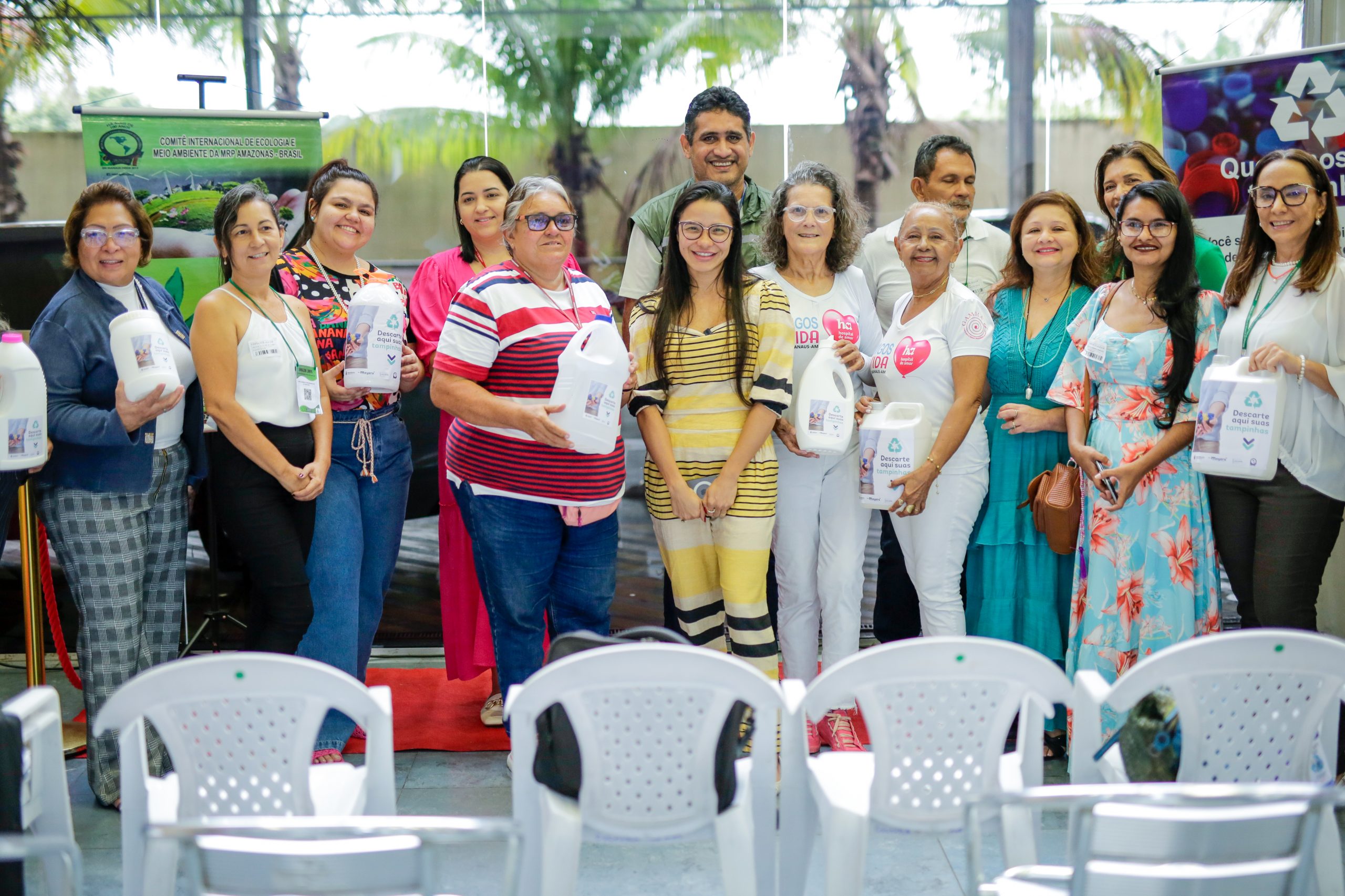 Campanha arrecada tampinhas para ajudar mulheres mastectomizadas em Manaus