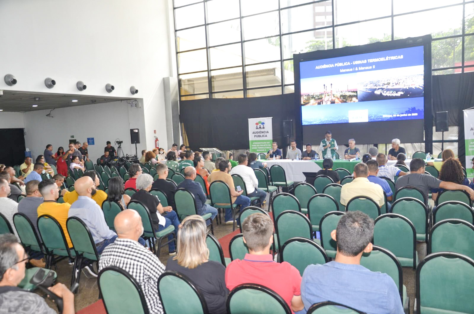 Audiência pública debate implantação de duas termelétricas no Distrito Industrial II Audiência pública debate implantação de duas termelétricas no Distrito Industrial II