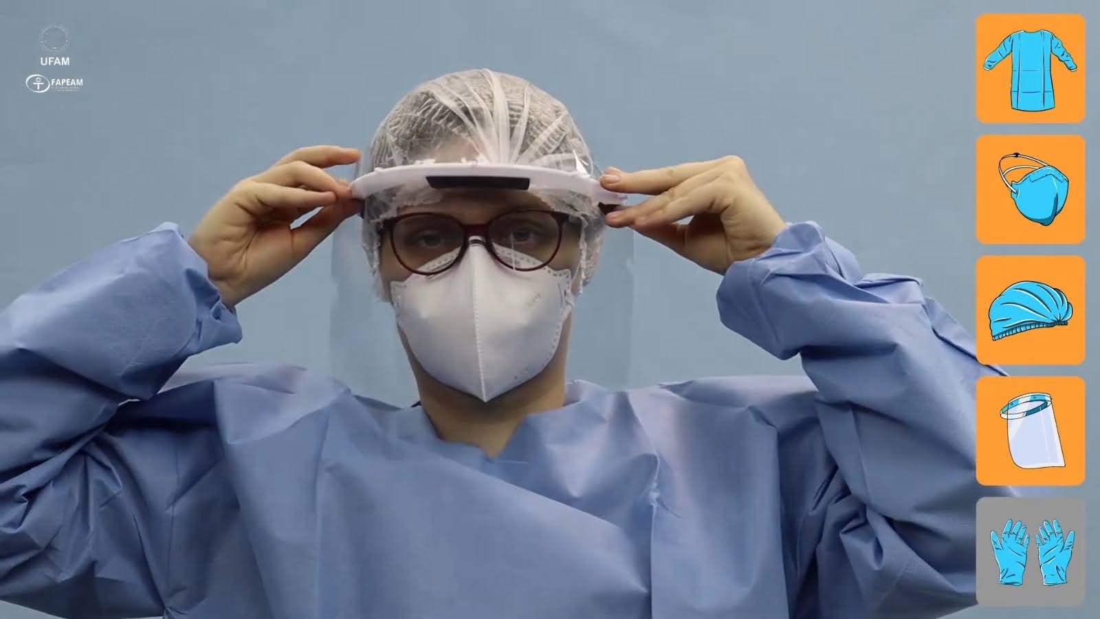 No AM, projeto capacita profissionais da saúde no atendimento aos pacientes com Covid-19 No AM, projeto capacita profissionais da saúde no atendimento aos pacientes com Covid-19