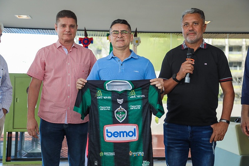 Manaus FC e Amazonas FC terão patrocínio de R$2 milhões da Prefeitura Manaus FC e Amazonas FC terão patrocínio de R$2 milhões da Prefeitura