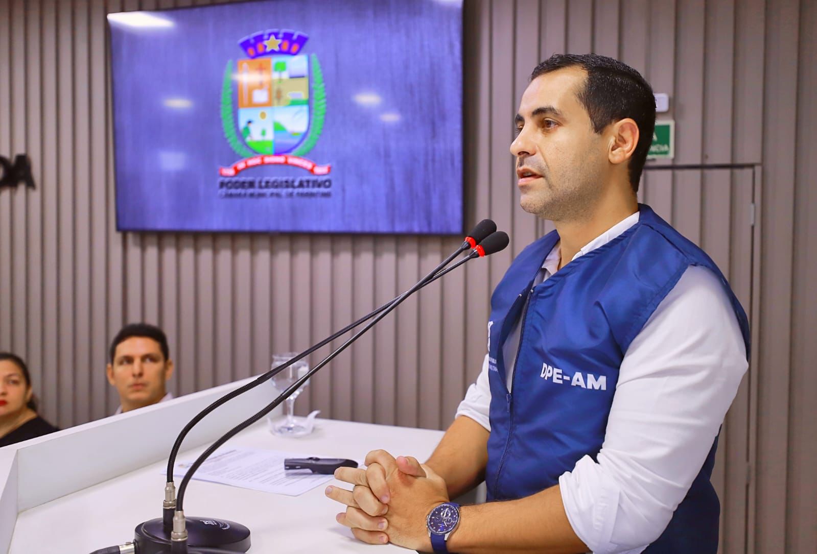 Defensor geral participa da consulta pública sobre o Programa de Saneamento Integrado em Parintins Defensor geral participa da consulta pública sobre o Programa de Saneamento Integrado em Parintins
