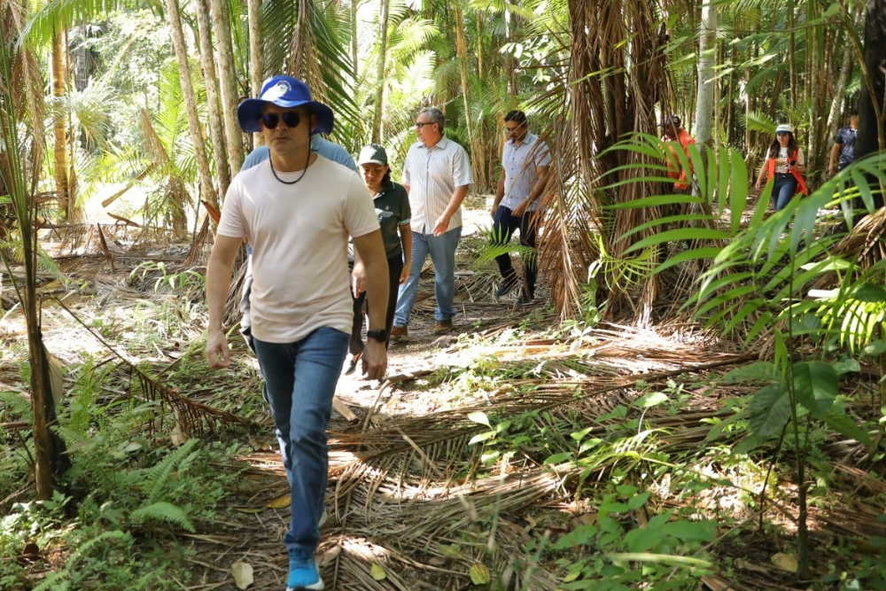 Prefeito faz vistoria técnica em diferentes obras de infraestrutura em Manaus Prefeito faz vistoria técnica em diferentes obras de infraestrutura em Manaus