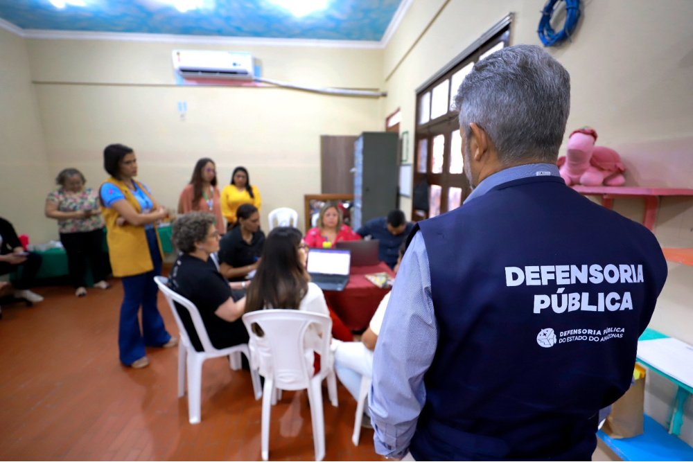Defensoria participa de audiências concentradas em abrigos de Manaus Defensoria participa de audiências concentradas em abrigos de Manaus