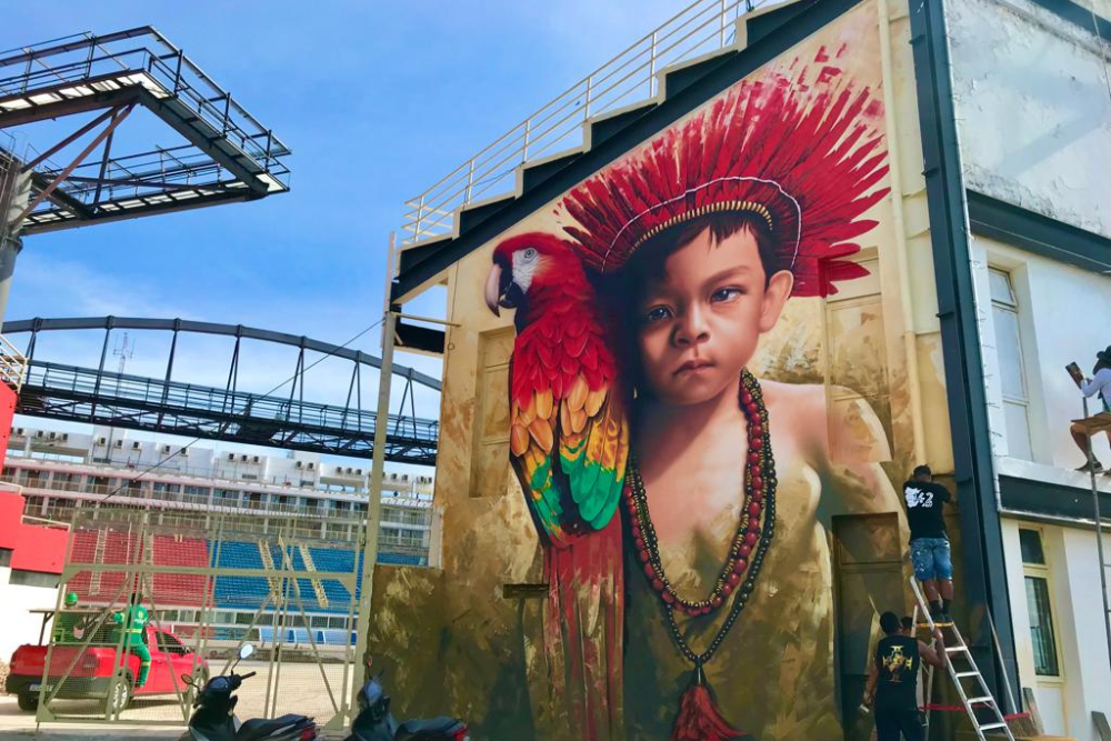 Parintins já monta cenário para receber 100 mil visitantes no Festival Folclórico 2023 Parintins já monta cenário para receber 100 mil visitantes no Festival Folclórico 2023