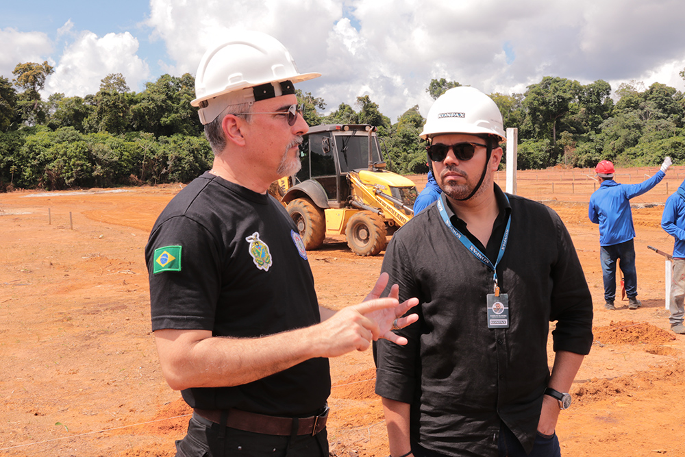 Obra de construção de Unidade Prisional em Manacapuru é iniciada Obra de construção de Unidade Prisional em Manacapuru é iniciada
