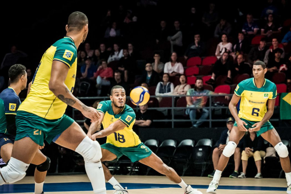 Brasil e Argentina duelam pela Liga das Nações de vôlei masculino Brasil e Argentina duelam pela Liga das Nações de vôlei masculino