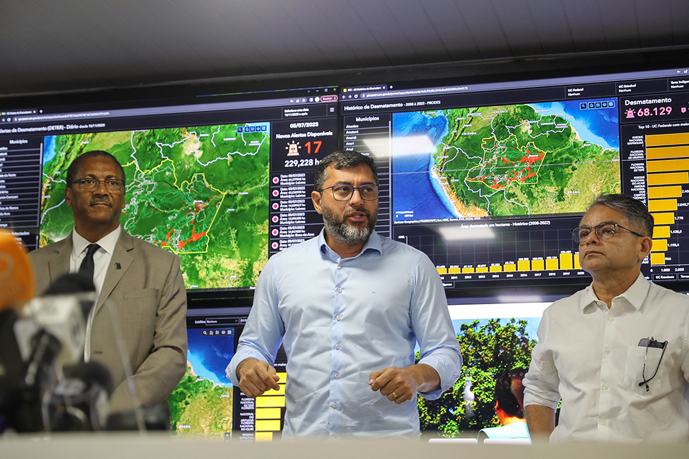 Wilson Lima destaca reforço na operação Tamoiotatá e queda expressiva em  desmatamento no Amazonas – Portal do Marcos Santos - Portal do Marcos Santos