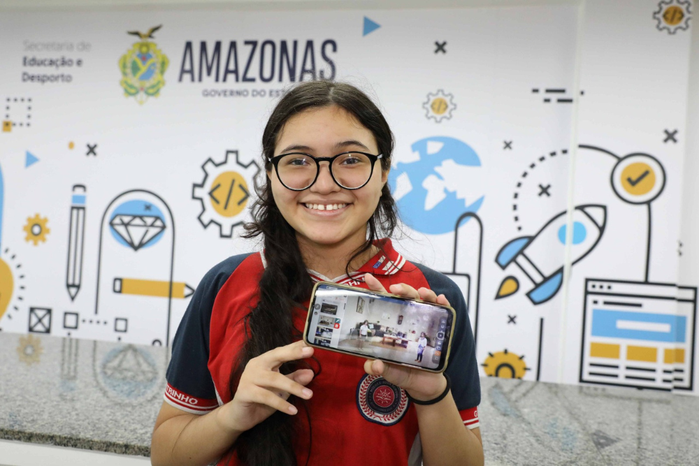 Aluna amazonense é destaque nacional no Desafio FazGame Aluna amazonense é destaque nacional no Desafio FazGame