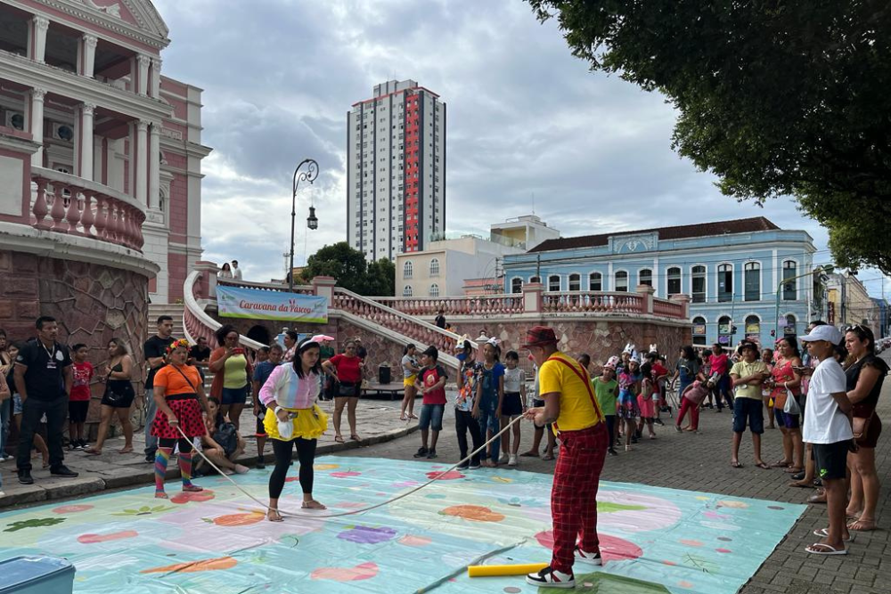 Centro de Manaus ter&aacute; programa&ccedil;&atilde;o infantil gratuita neste fim de semana