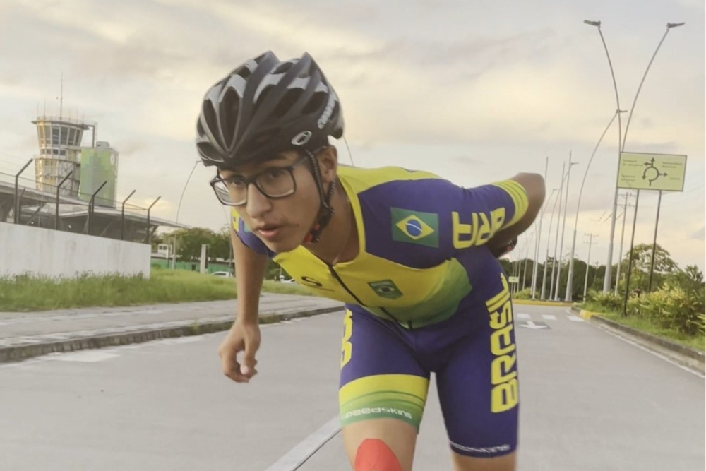 Atleta de patinação de velocidade representa o Amazonas no Pan-Americano Atleta de patinação de velocidade representa o Amazonas no Pan-Americano