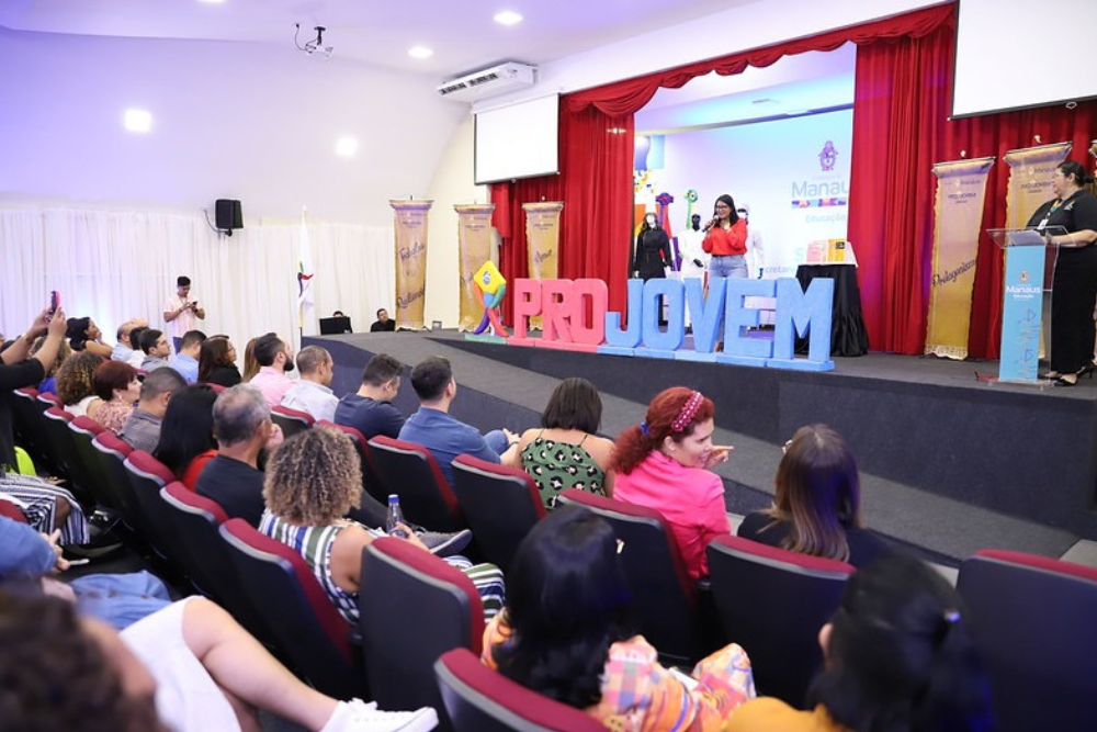 Semed realiza aula inaugural do ProJovem Urbano 2023 Semed realiza aula inaugural do ProJovem Urbano 2023
