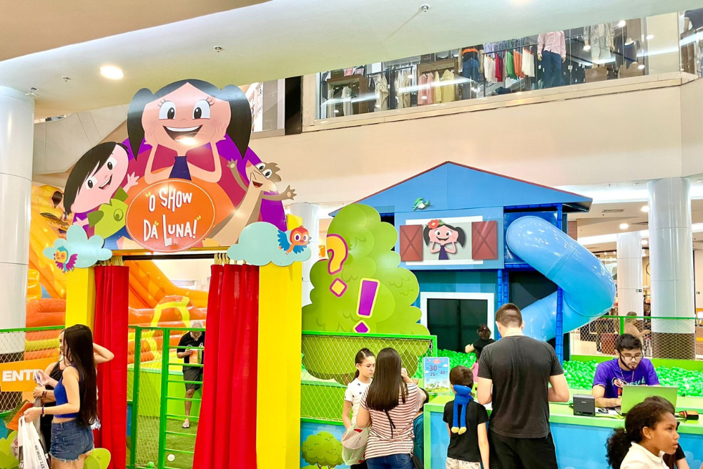 F&eacute;rias: Suma&uacute;ma Park Shopping recebe espa&ccedil;o de divers&atilde;o &lsquo;O Show da Luna&rsquo;
