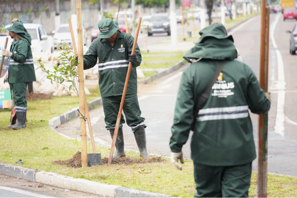 Semmas intensifica serviços de arborização no verão amazônico Semmas intensifica serviços de arborização no verão amazônico