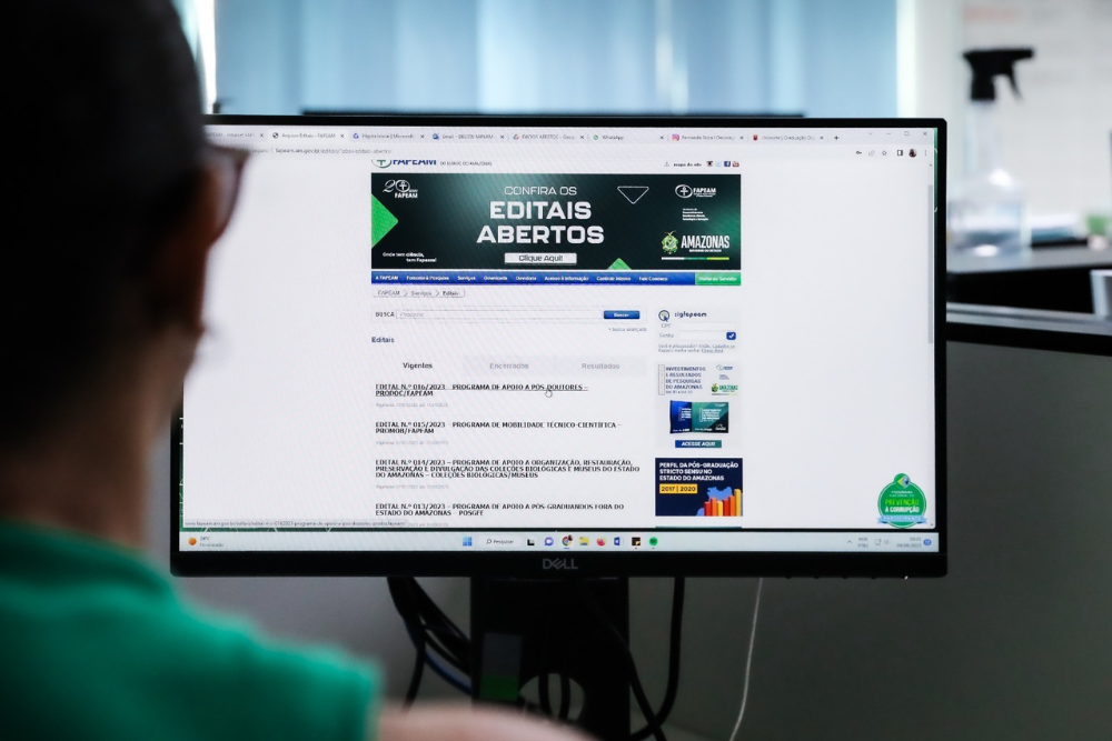 Amazonas tem editais e chamadas p&uacute;blicas abertos na &aacute;rea de CT&I