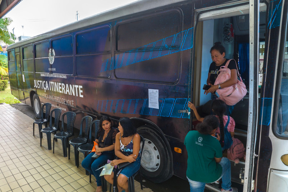Justi&ccedil;a Itinerante realiza atendimento no Japiim at&eacute; 1&ordm; de setembro