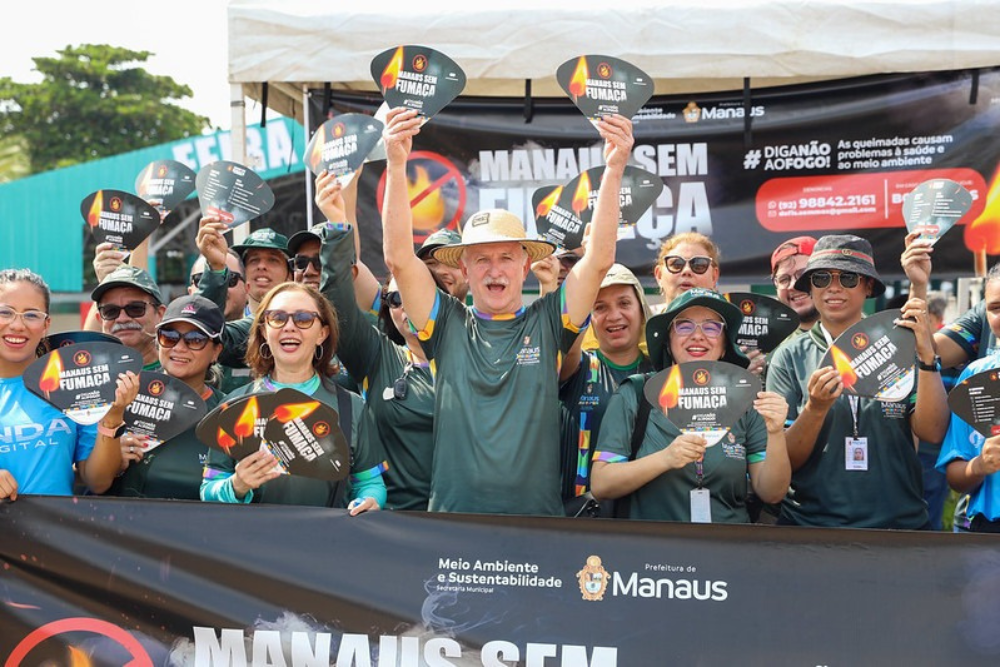 "Manaus sem Fumaça" combate queimadas urbanas na capital "Manaus sem Fumaça" combate queimadas urbanas na capital