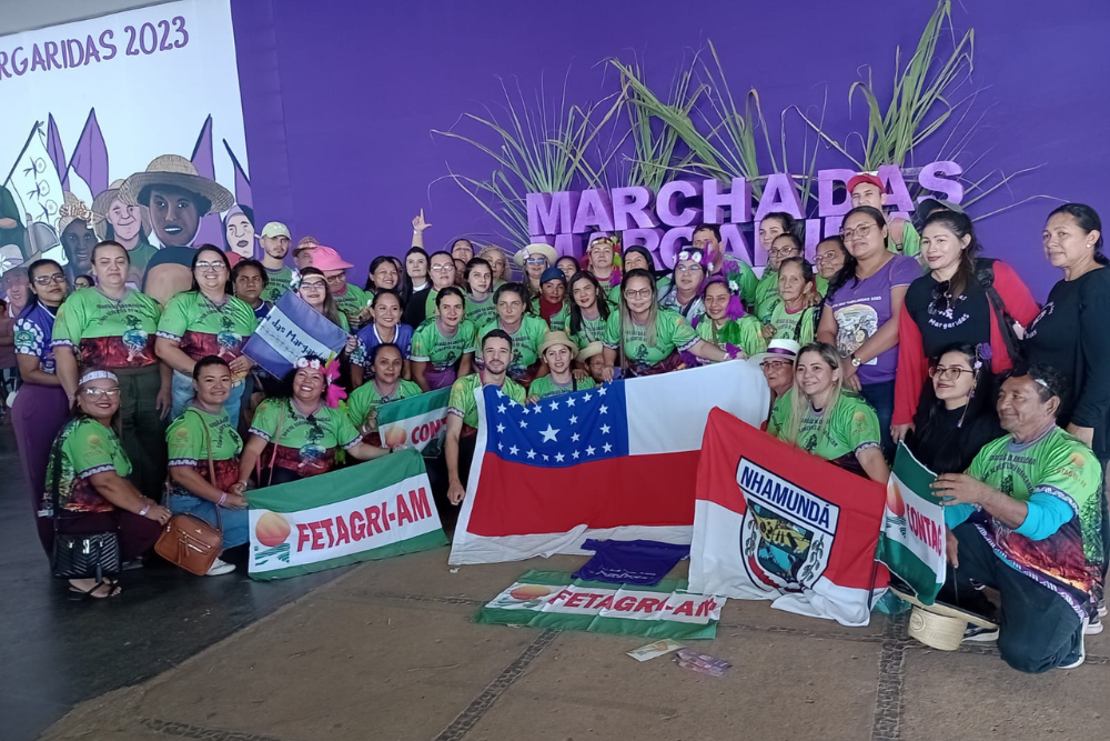 Amazonas participa com maior bancada da hist&oacute;ria na 7&ordf; Marcha das Margaridas