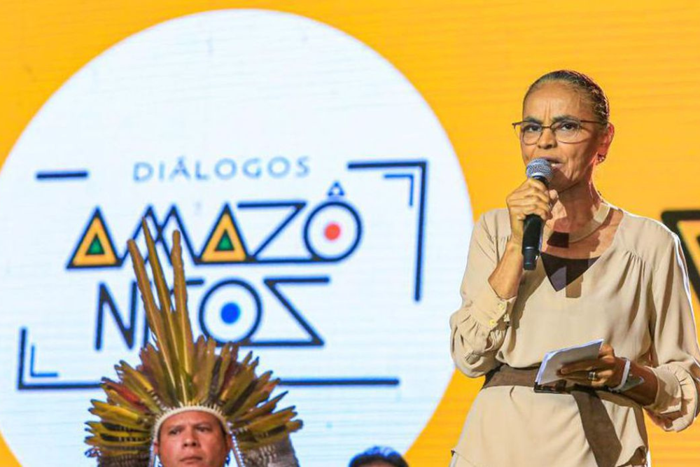 Marina Silva defende modelo de desenvolvimento comum para Amazônia Marina Silva defende modelo de desenvolvimento comum para Amazônia
