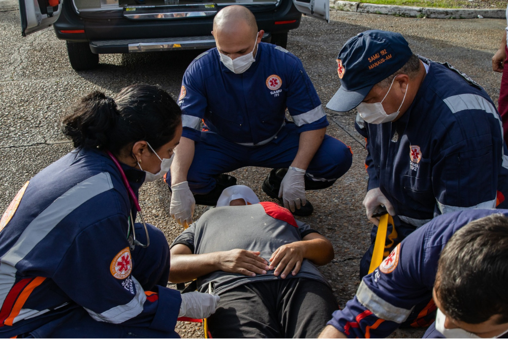 Samu atendeu mais de 8 mil acidentes de trânsito em Manaus este ano Samu atendeu mais de 8 mil acidentes de trânsito em Manaus este ano