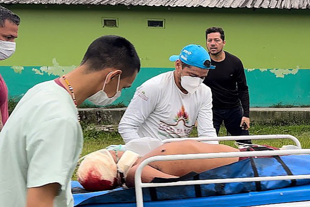 PF prende garimpeiro suspeito de atirar em indígenas na TI Yanomami PF prende garimpeiro suspeito de atirar em indígenas na TI Yanomami